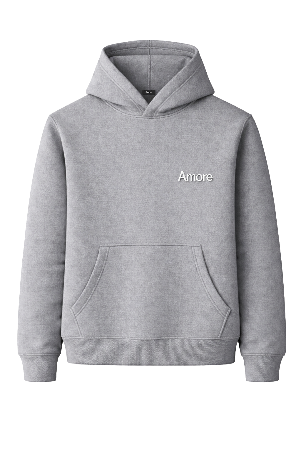 Grey OG Logo Hoodie